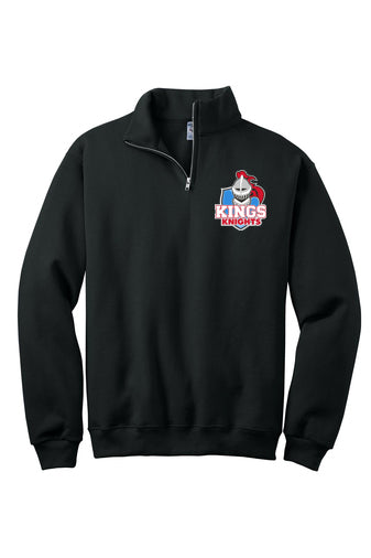 Kings 1/4 Zip Sweatshirt (Choose Black or White)
