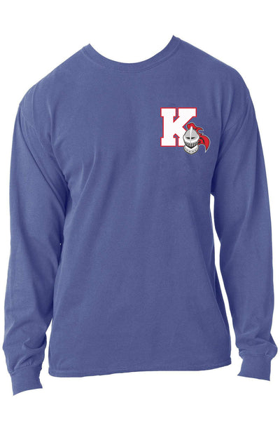 Kings Comfort Colors Long Sleeved Garment Dyed Tee