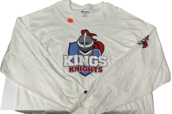 Kings Knights Helmet Champion Long Sleeve Tee 2XL