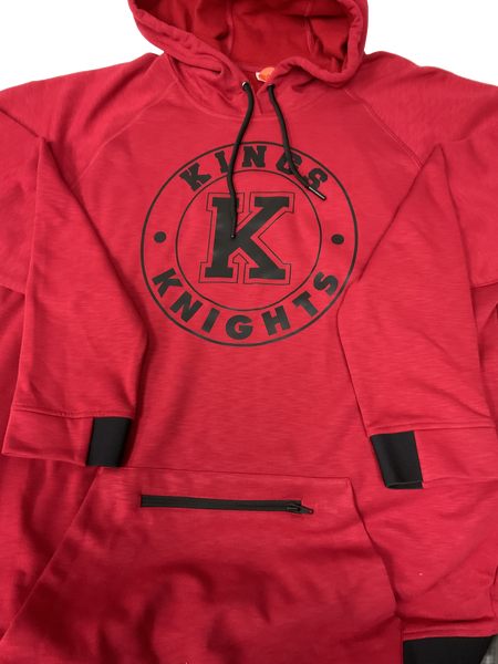 Kings Knights Circle - Sport-Tek® PosiCharge® Strive Hooded Pullover Xlarge