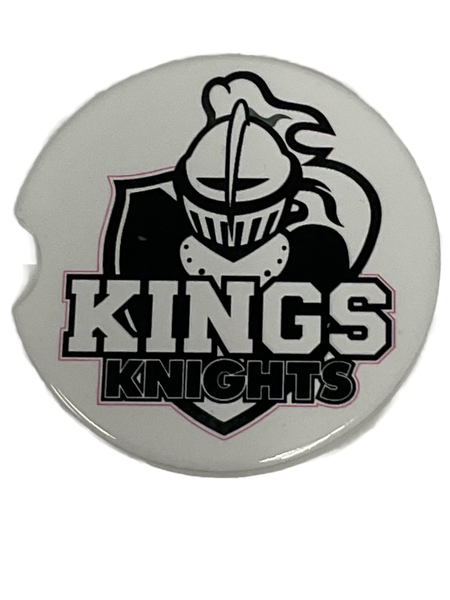 Kings Knights Ceramic Car Cup Coaster