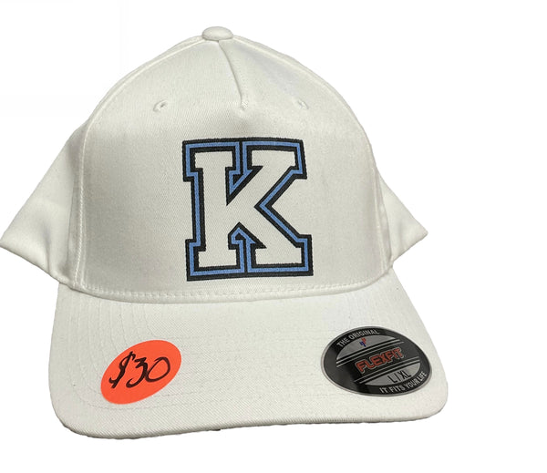 Kings Blue K White Flexfit Baseball Cap