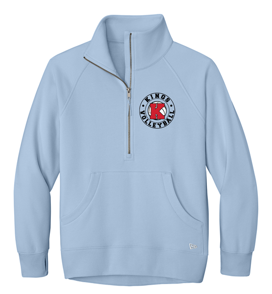 2026-2027 Kings Volleyball New Era® Women’s Heritage Fleece 1/2-Zip