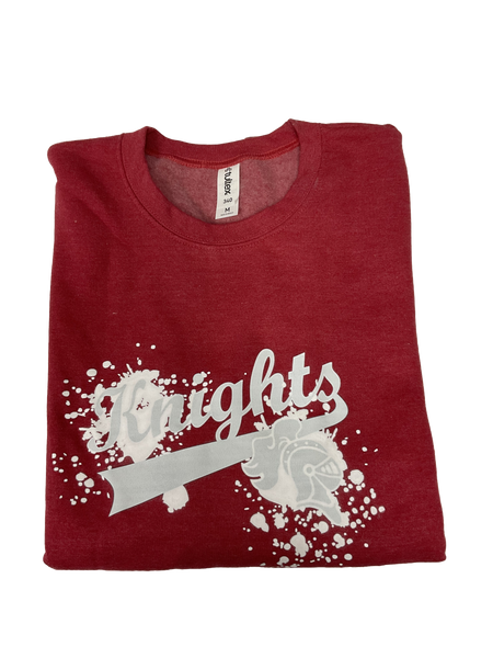 Knights Paint Splatter Sweatshirt Medium