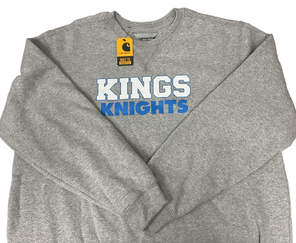 Kings Knights Carhartt LooseFit Midweight Crewneck Sweatshirt Sports Grey Xlarge