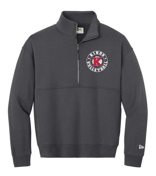 2026-2027 Kings Volleyball New Era® Heritage Fleece 1/2-Zip