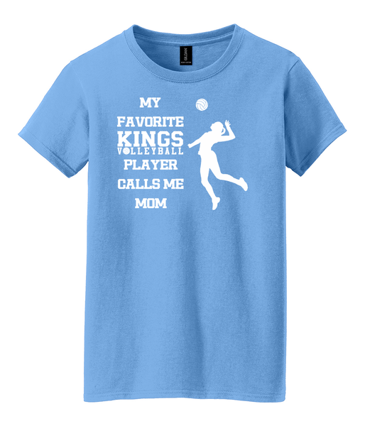 Kings Volleyball Women's Carolina Blue tees