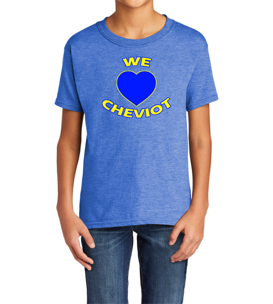 We Heart Cheviot School Colors Tee Youth