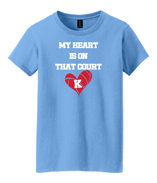 Kings Volleyball Women's Carolina Blue tees