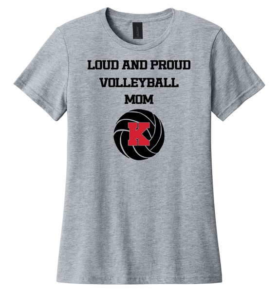 Kings Volleyball LOUD AND PROUD MOM tee
