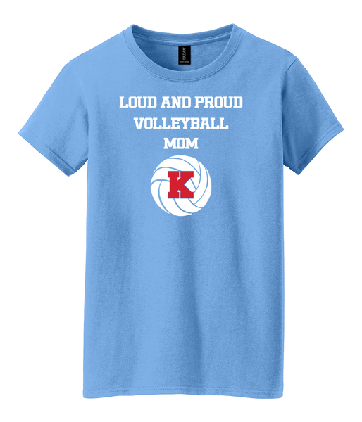 Kings Volleyball Women's Carolina Blue tees