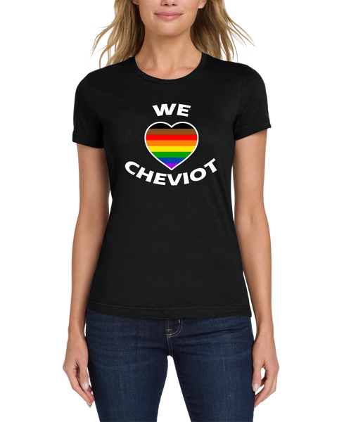 We Heart Cheviot Pride Women's tee