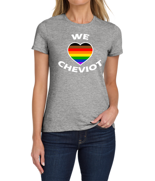 We Heart Cheviot Pride Women's tee