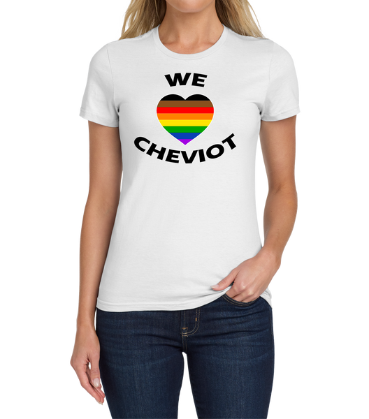 We Heart Cheviot Pride Women's tee