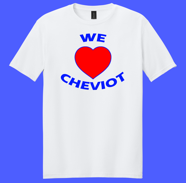 We Heart Cheviot Red, White, and Blue! Tee Adult