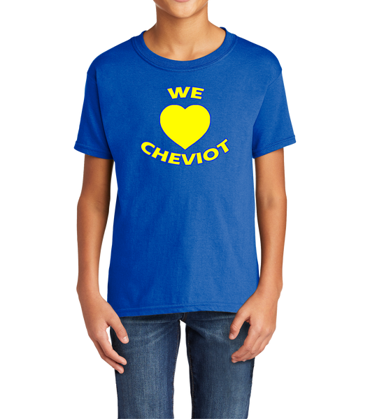 We Heart Cheviot School Colors Tee Youth