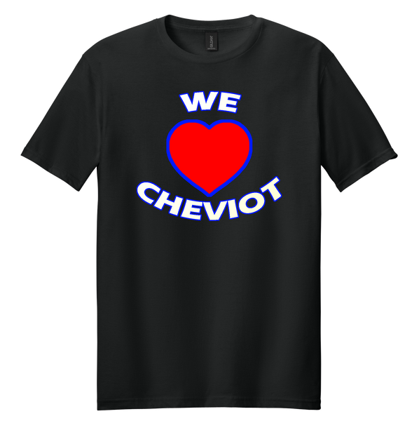 We Heart Cheviot Red, White, and Blue! Tee Adult