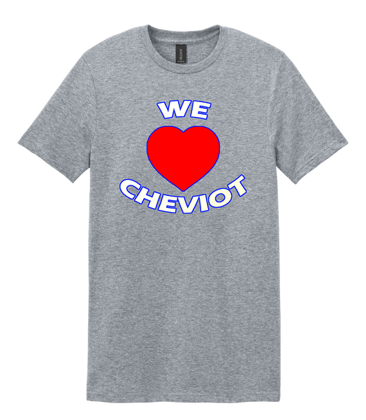 We Heart Cheviot Red, White, and Blue! Tee Adult