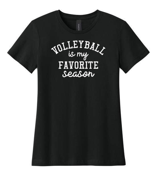 Volleyball Is My Favorite Season Women's Tee