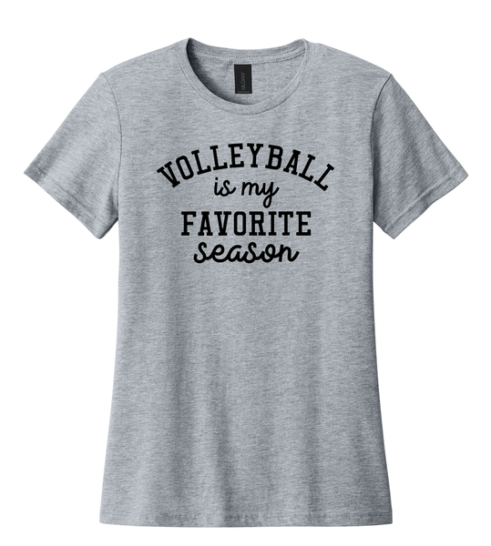 Volleyball Is My Favorite Season Women's Tee