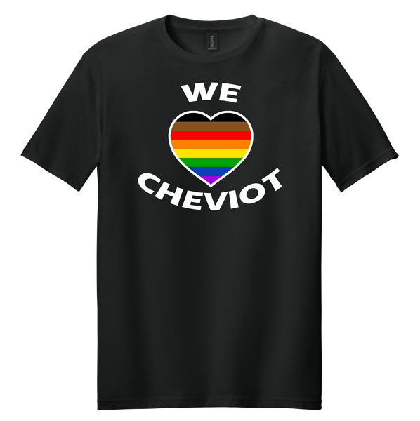 We Heart Cheviot Pride Tee Adult