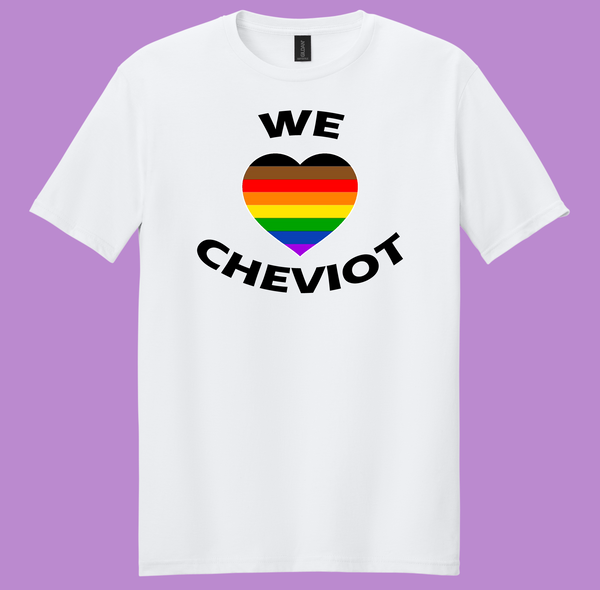 We Heart Cheviot Pride Tee Adult