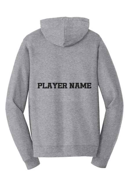 Volleyball Vintage Style Seal Hooded Sweathshirt