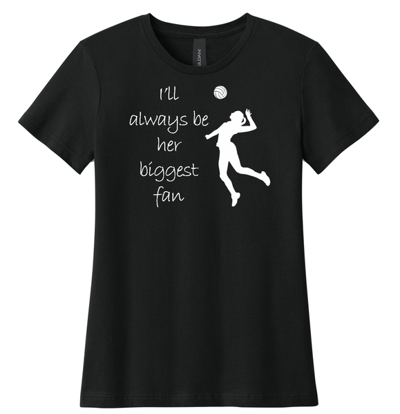 Volleyball Biggest Fan Women's Tee