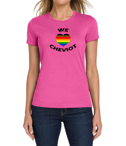 We Heart Cheviot Pride Women's tee