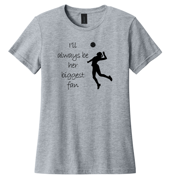 Volleyball Biggest Fan Women's Tee