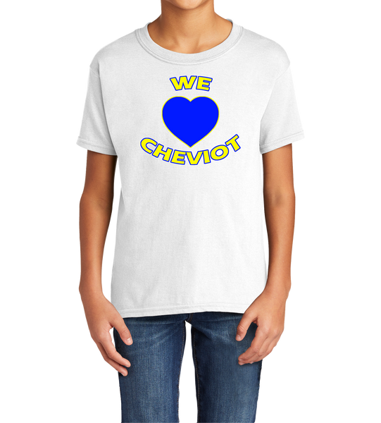 We Heart Cheviot School Colors Tee Youth