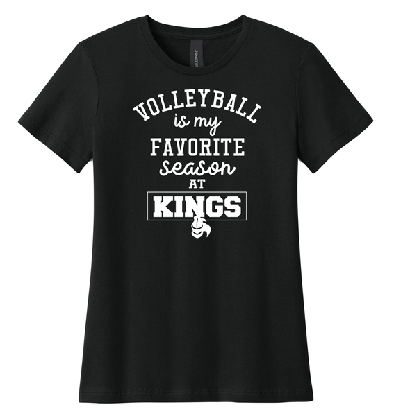 Volleyball Is My Favorite Season At Kings Women's Tee