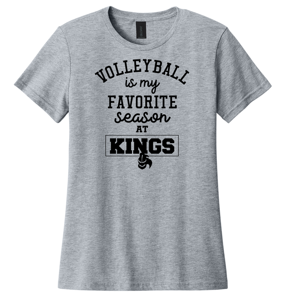Volleyball Is My Favorite Season At Kings Women's Tee