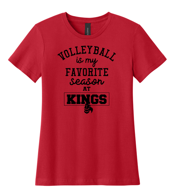 Volleyball Is My Favorite Season At Kings Women's Tee