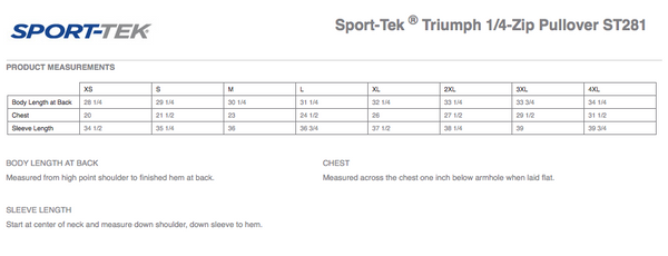Kings Sport Tek Triumph 1/4 Zip Pullover (Adult S-4X)
