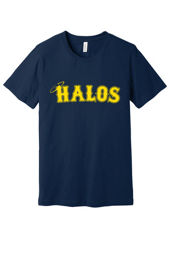 Halos Short Sleeved Logo Tee (Youth/Adult)