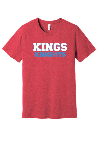 Kings Heather Red Tee (Unisex/Youth)