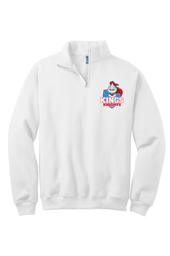 Kings 1/4 Zip Sweatshirt (Choose Black or White)