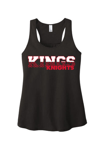 Kings Ladies Tank with chevron logo (Youth/Adult)