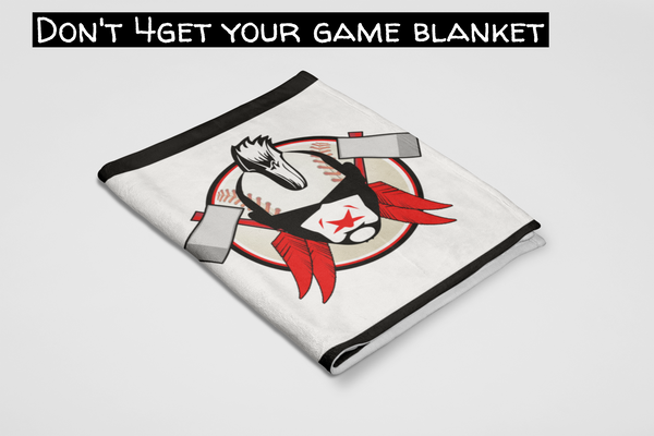 Warriors Game Blanket