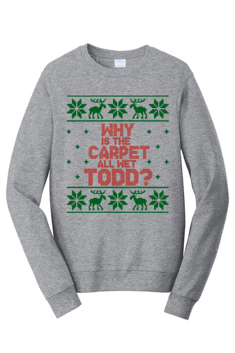 Todd and Margo Holiday Sweatshirts