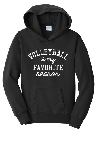 Volleyball Is My Favorite Season Hoodie