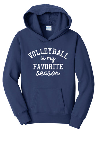 Volleyball Is My Favorite Season Hoodie